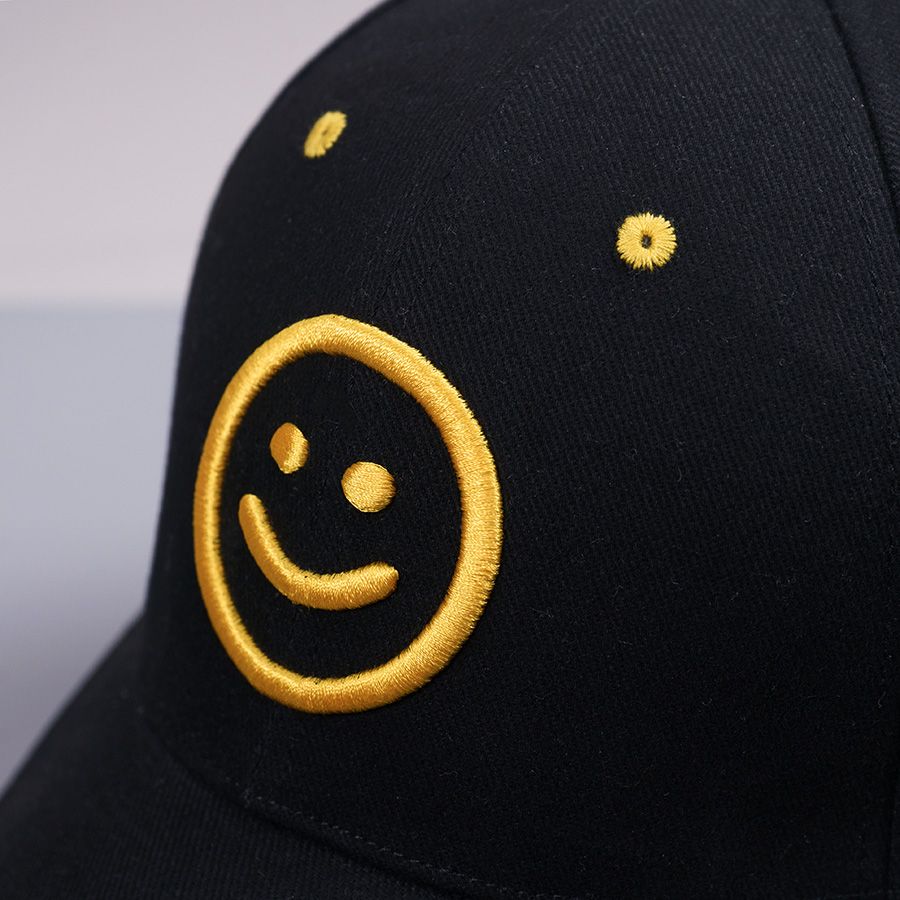 Образец бейсболка CUSTOM MERCH 6 клиньев металлическая застёжка с логотипом черный 58 см - фото 5