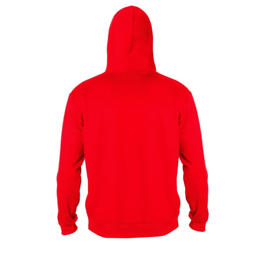 Толстовка унисекс с капюшоном SELEN 260 красный 3XL - фото 2