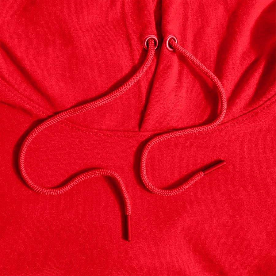 Толстовка унисекс с капюшоном SELEN 260 красный 4XL - фото 5
