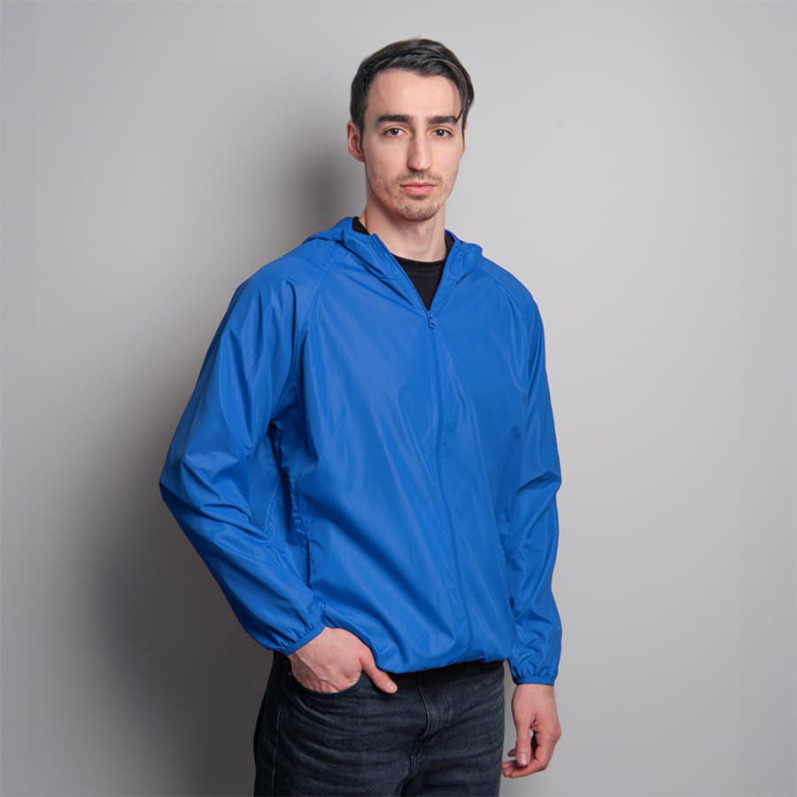 Ветровка унисекс COLIN ярко-синий XL - фото 2