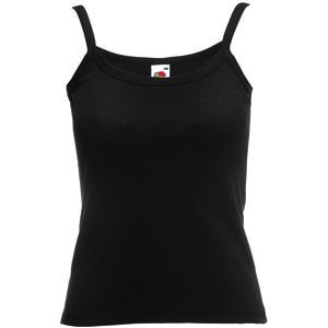 Майка женская Lady-fit Strap T черный L