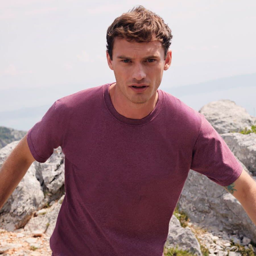 Футболка мужская VALUEWEIGHT T 165 оранжевый 4XL - фото 6