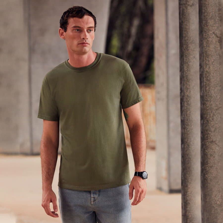 Футболка мужская SUPER PREMIUM T 205 черный XL - фото 5