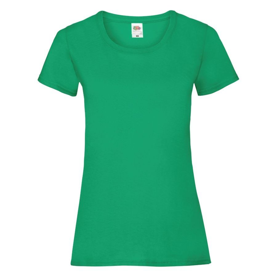 Футболка женская LADY FIT VALUEWEIGHT T 165 зеленый XS - фото 1