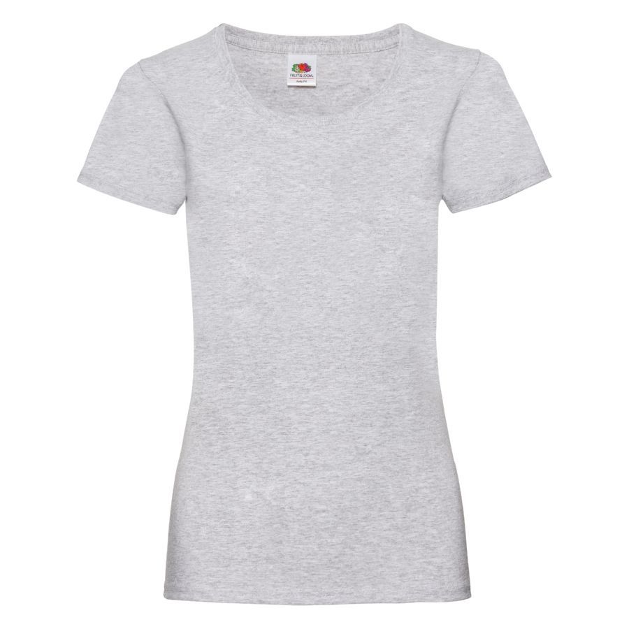 Футболка женская LADY FIT VALUEWEIGHT T 165 серый M - фото 1