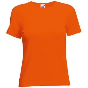 Футболка женская LADY FIT CREW NECK T 210 красный XL - фото 4