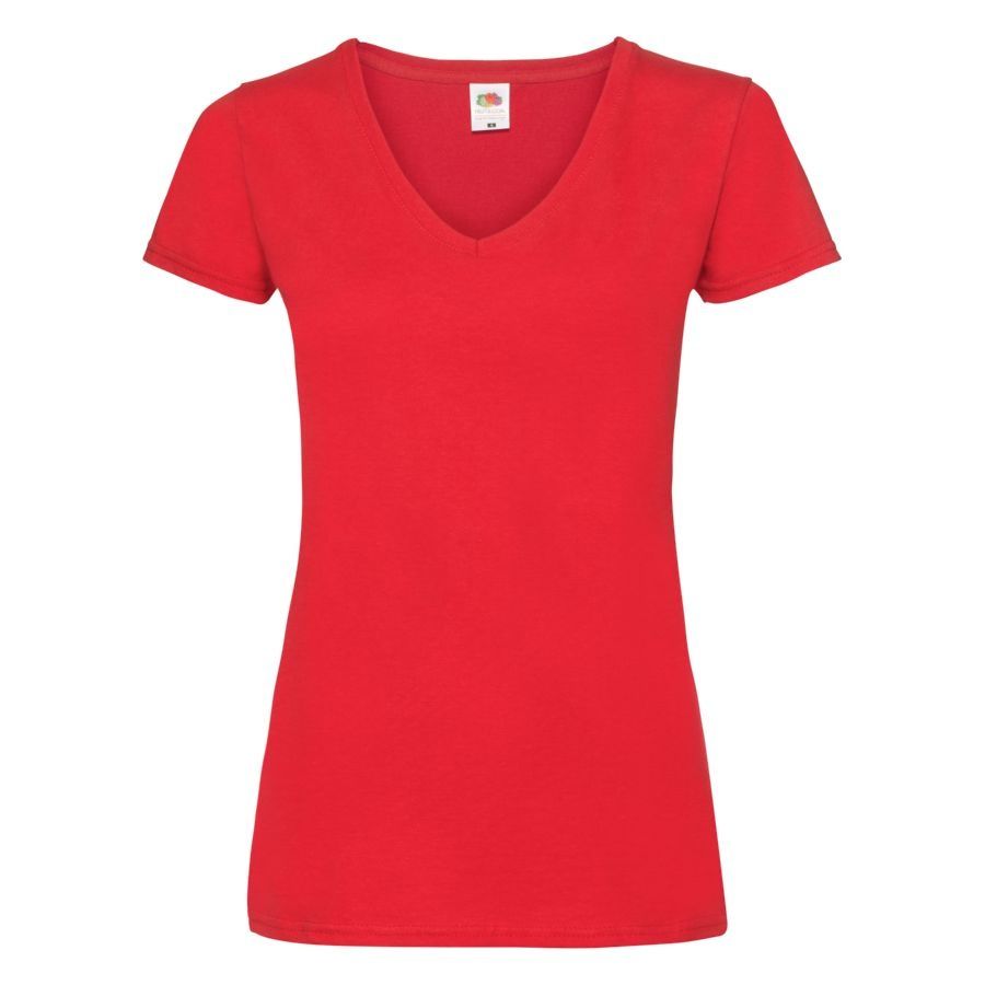 Футболка женская LADY FIT V-NECK T 210 голубой XS - фото 5