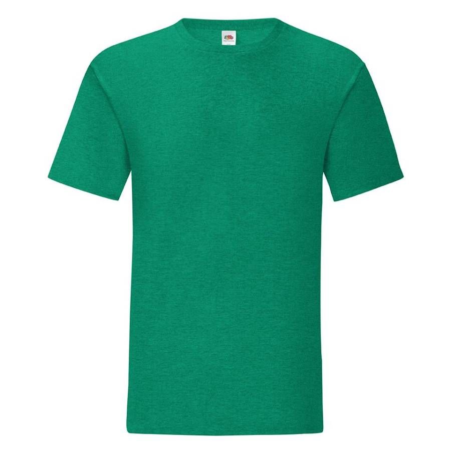 Футболка мужская ICONIC 145 красный меланж XL - фото 13