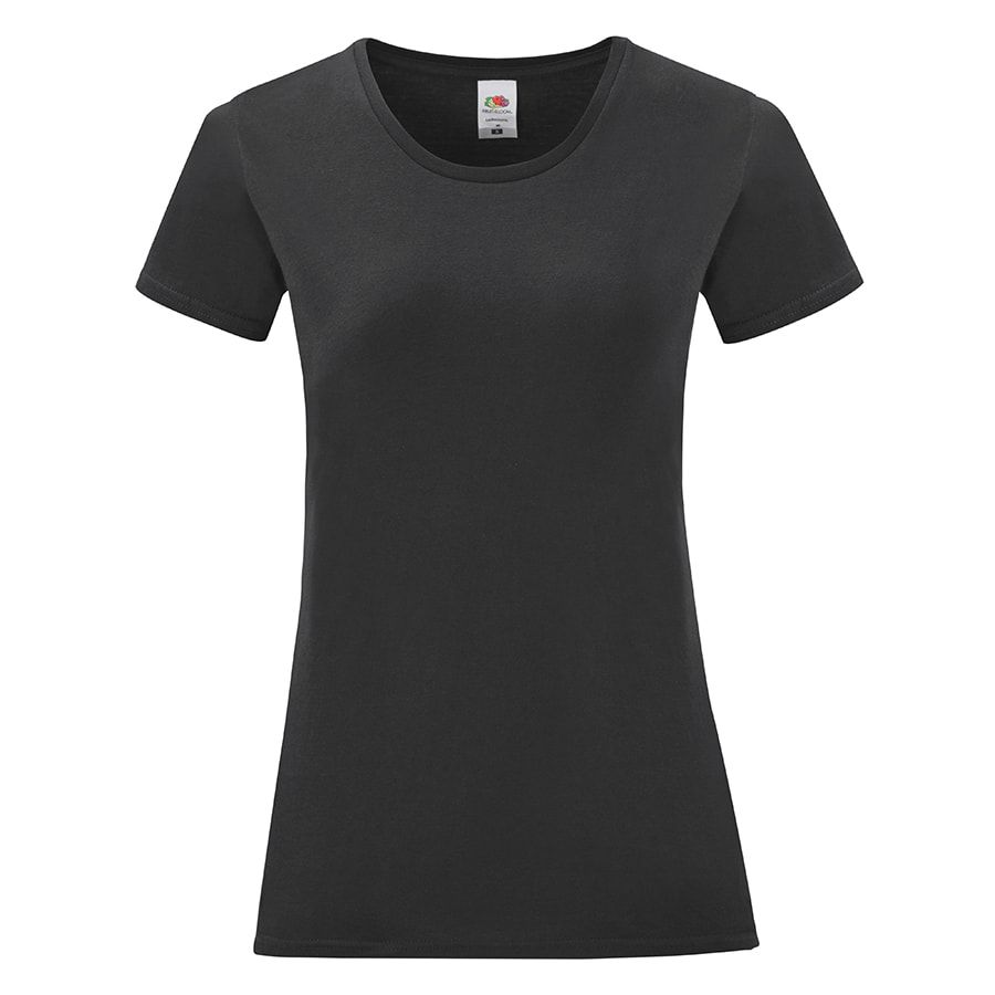 Футболка женская LADIES ICONIC 150 черный L - фото 1
