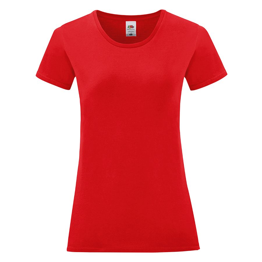 Футболка женская LADIES ICONIC 150 красный 2XL - фото 1
