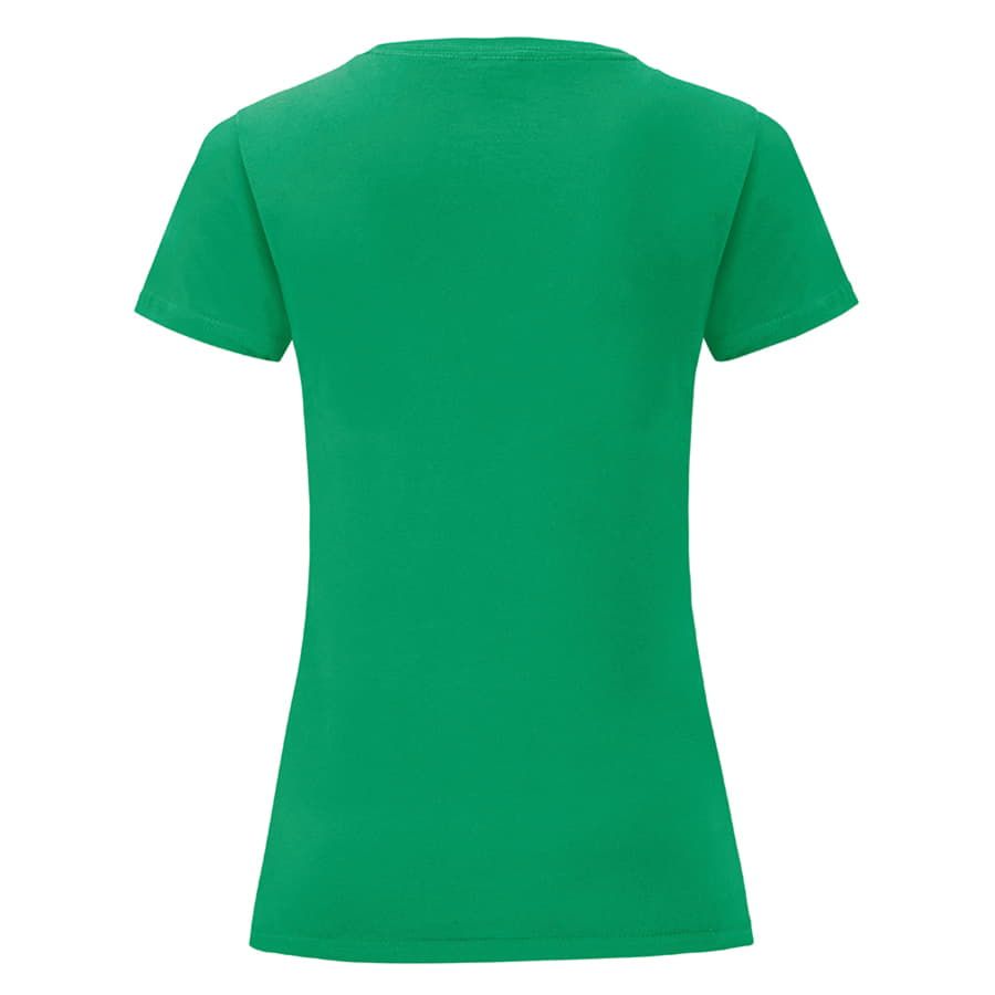 Футболка женская LADIES ICONIC 150 зеленый XS - фото 3