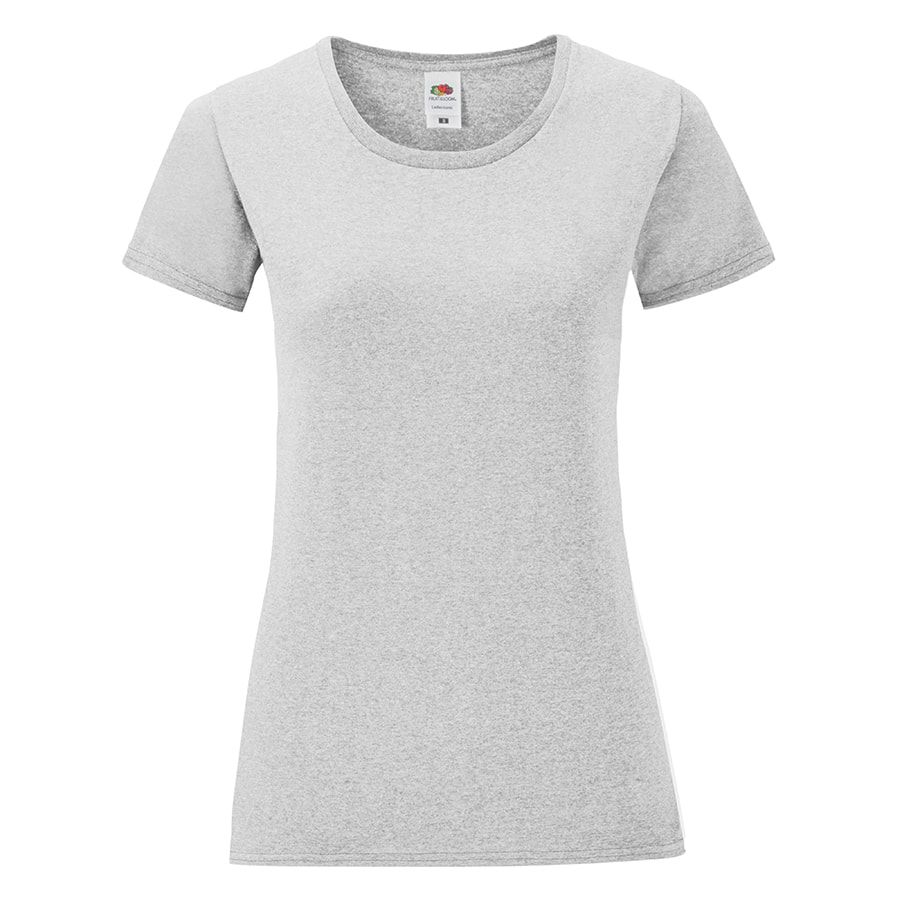 Футболка женская LADIES ICONIC 150 серый S - фото 1