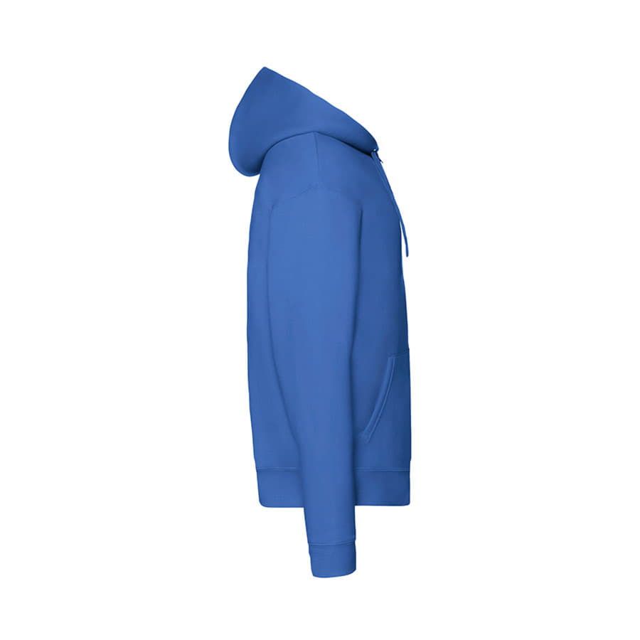 Толстовка с начесом PREMIUM HOODED SWEAT JACKET 280 бордовый 2XL - фото 11