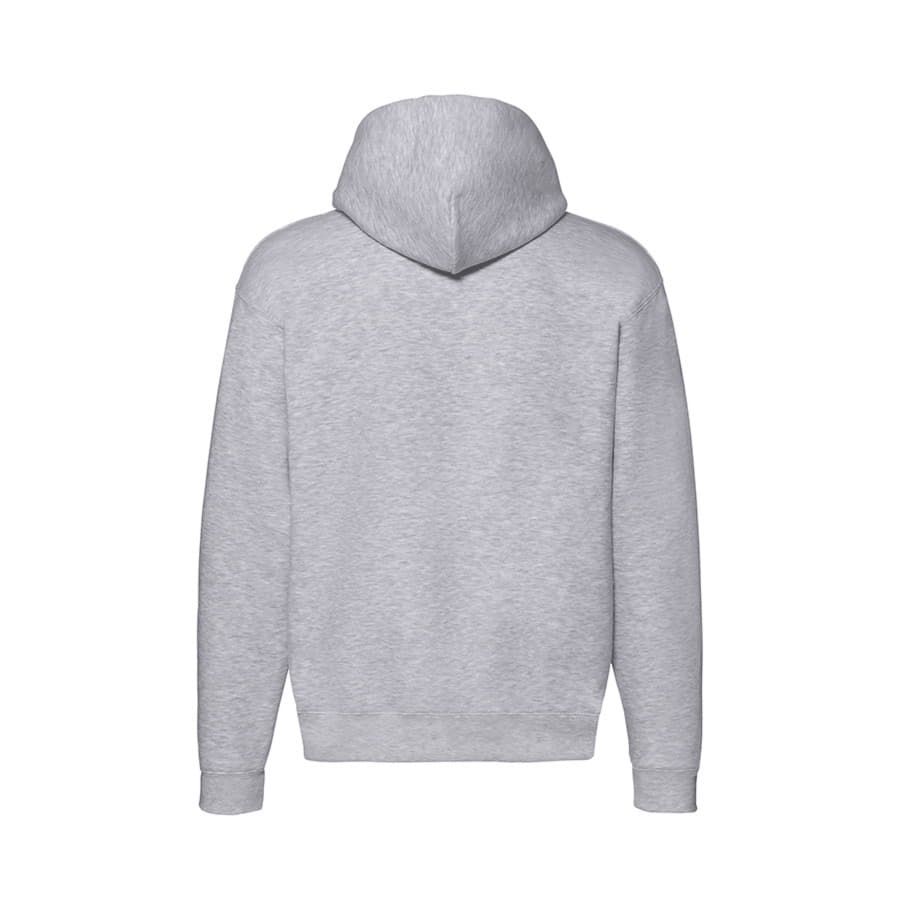 Толстовка с начесом PREMIUM HOODED SWEAT JACKET 280 синий S - фото 11