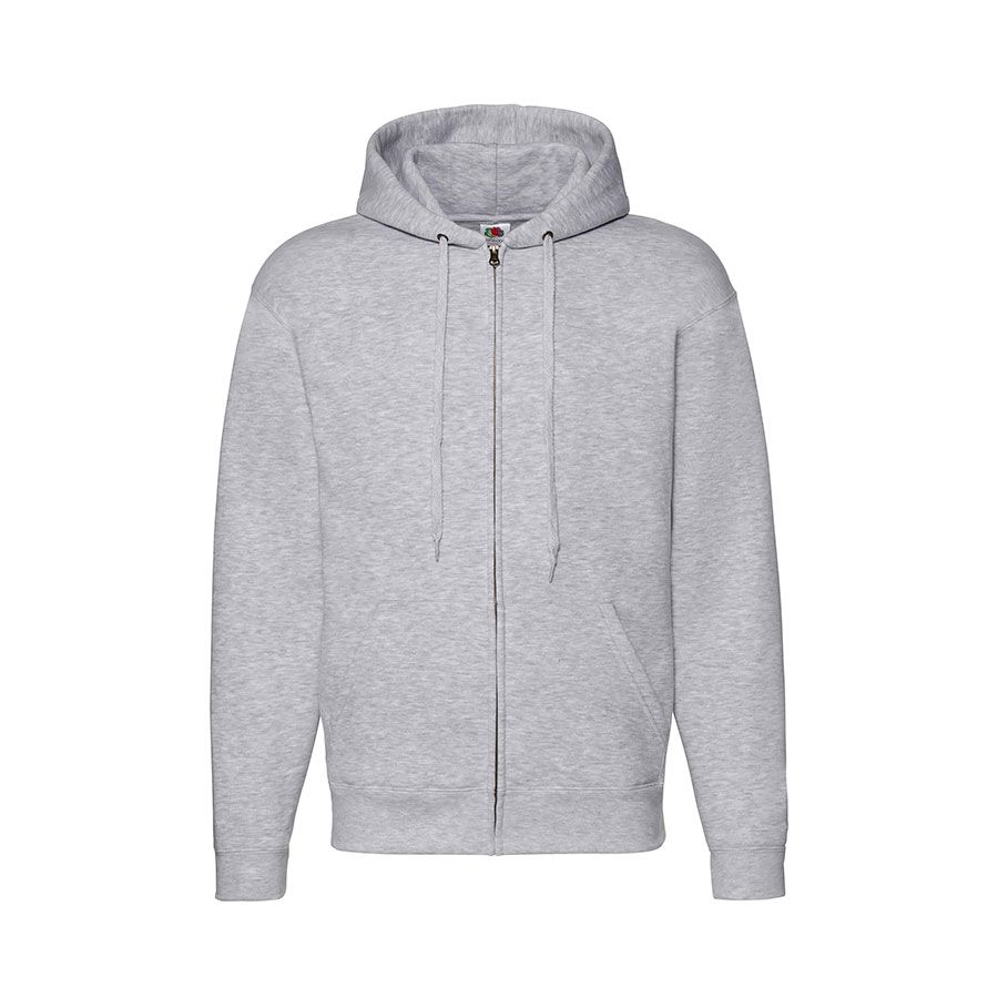 Толстовка с начесом PREMIUM HOODED SWEAT JACKET 280 глубокий темно-синий XL - фото 13