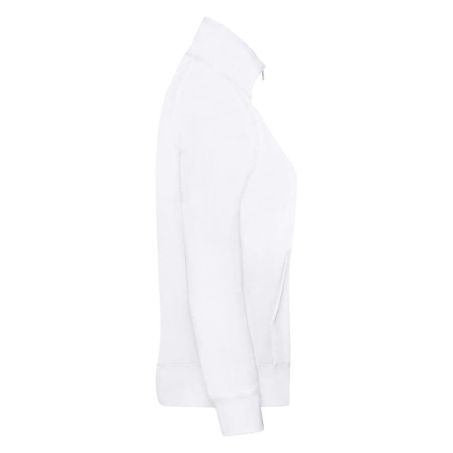 Толстовка женская LADY-FIT SWEAT JACKET 280 белый XL - фото 3