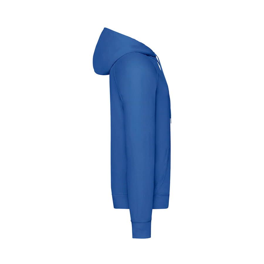 Толстовка без начеса LIGHTWEIGHT HOODED SWEAT 240 белый L - фото 11