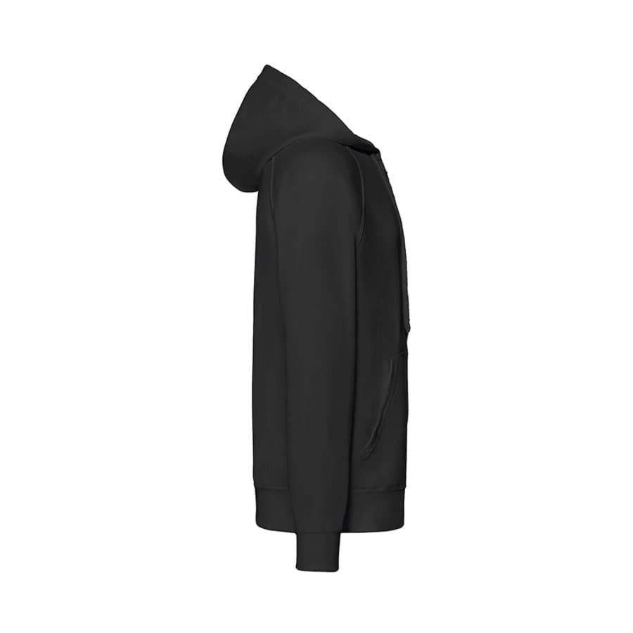 Толстовка без начеса LIGHTWEIGHT HOODED SWEAT JACKET 240 белый S - фото 12