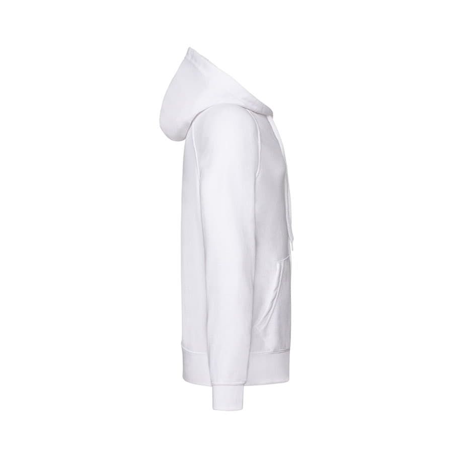 Толстовка без начеса LIGHTWEIGHT HOODED SWEAT JACKET 240 белый 2XL - фото 4