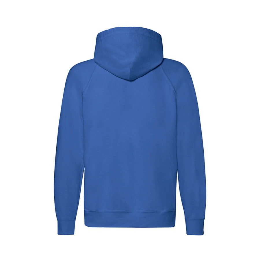 Толстовка без начеса LIGHTWEIGHT HOODED SWEAT JACKET 240 черный XL - фото 7