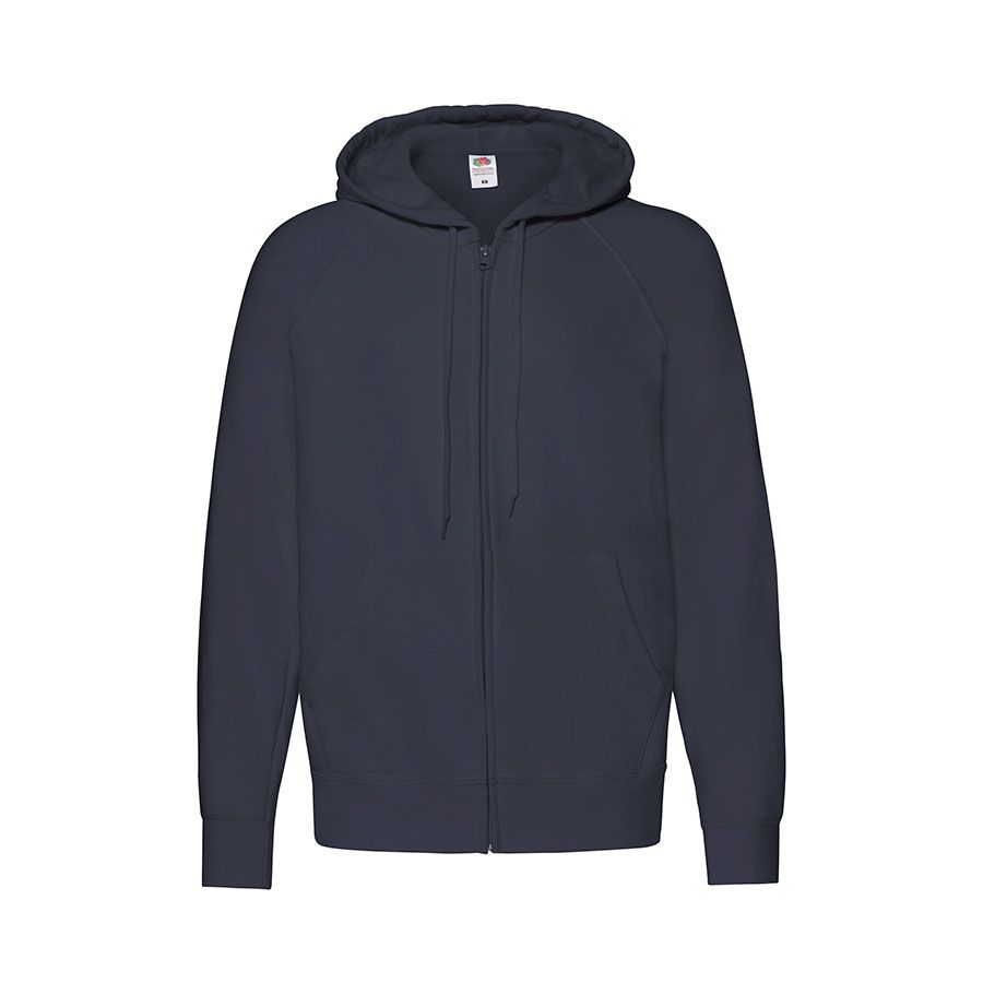 Толстовка без начеса LIGHTWEIGHT HOODED SWEAT JACKET - фото 4