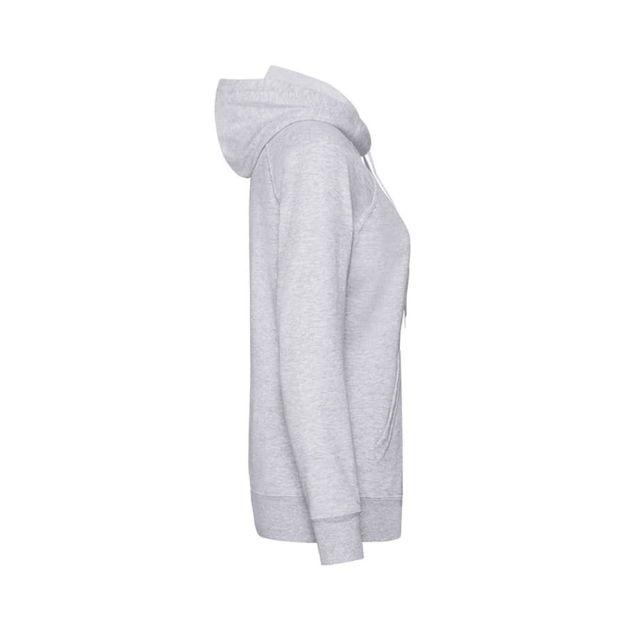 Толстовка женская без начеса LIGHTWEIGH HOODED SWEAT 240 белый XL - фото 14