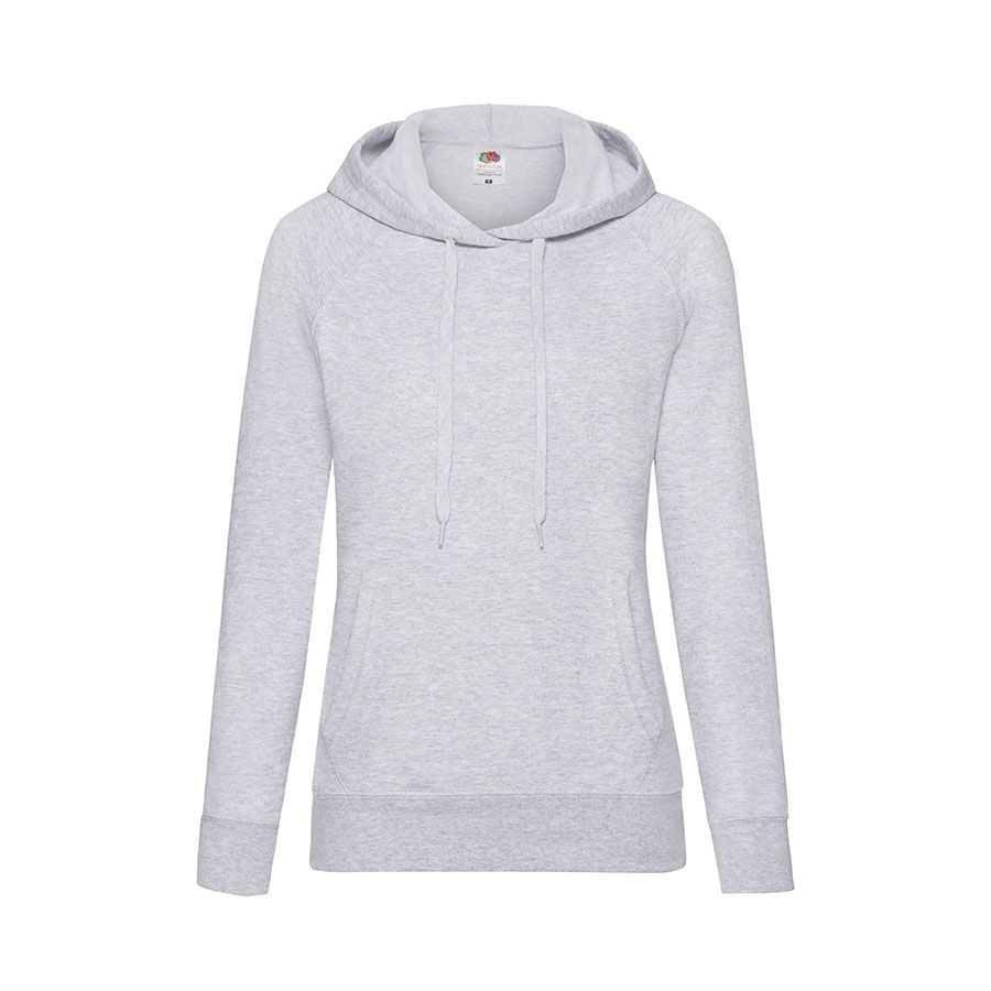 Толстовка женская без начеса LIGHTWEIGH HOODED SWEAT - фото 2