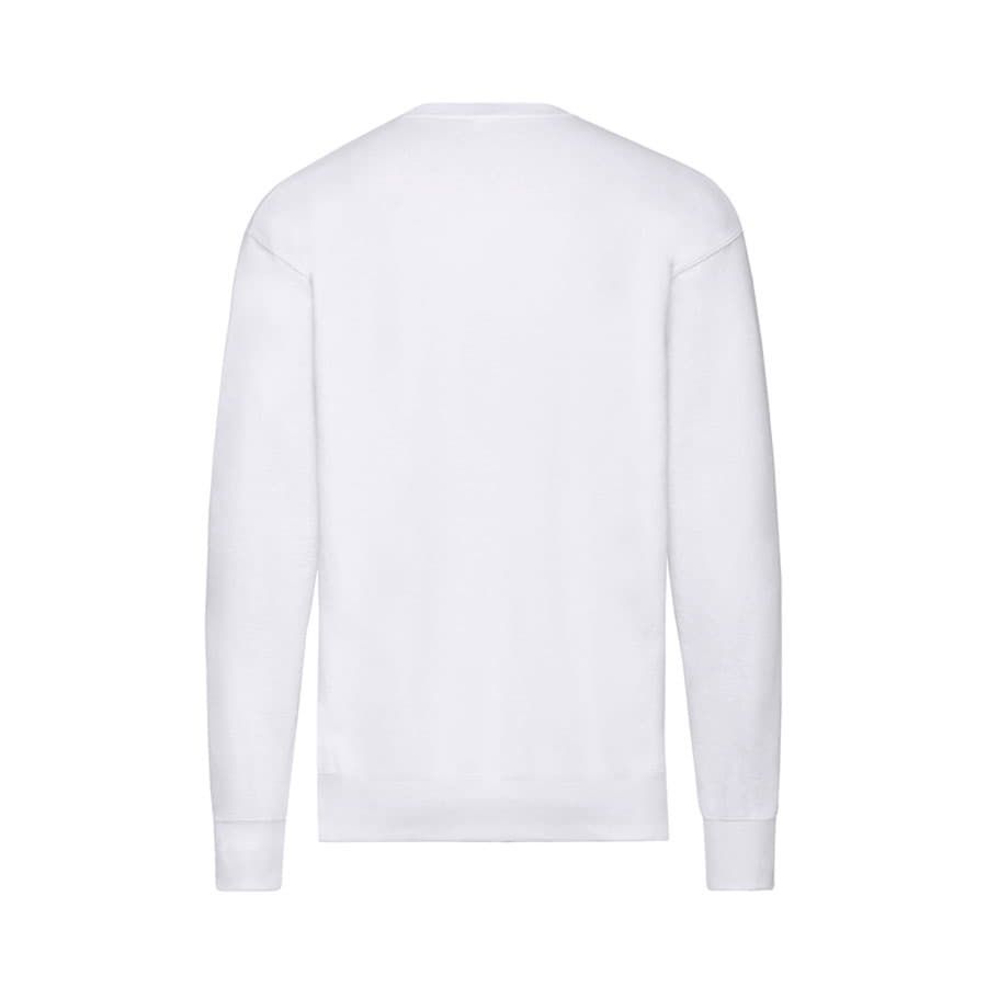 Свитшот без начеса LIGHTWEIGHT SET-IN SWEAT 240 белый XL - фото 3