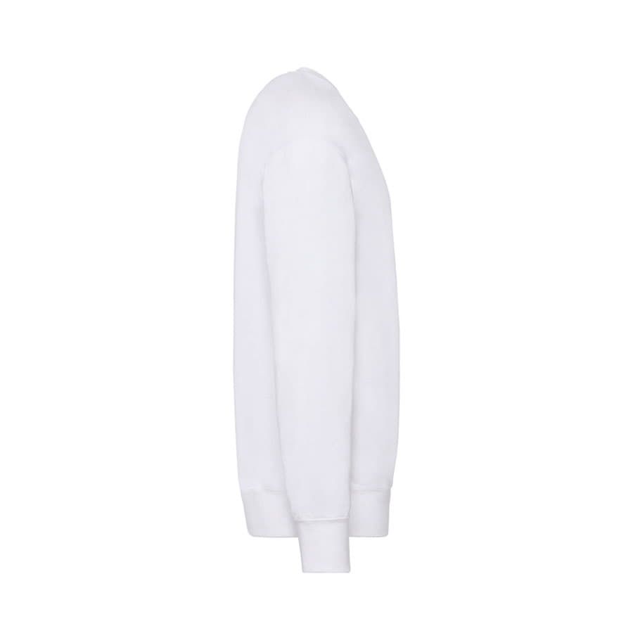 Свитшот без начеса LIGHTWEIGHT SET-IN SWEAT 240 белый 2XL - фото 4