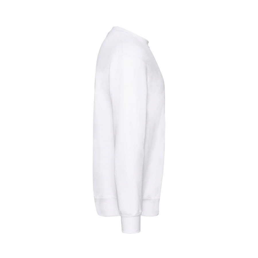 Свитшот с начесом CLASSIC SET-IN SWEAT 280 белый L - фото 4