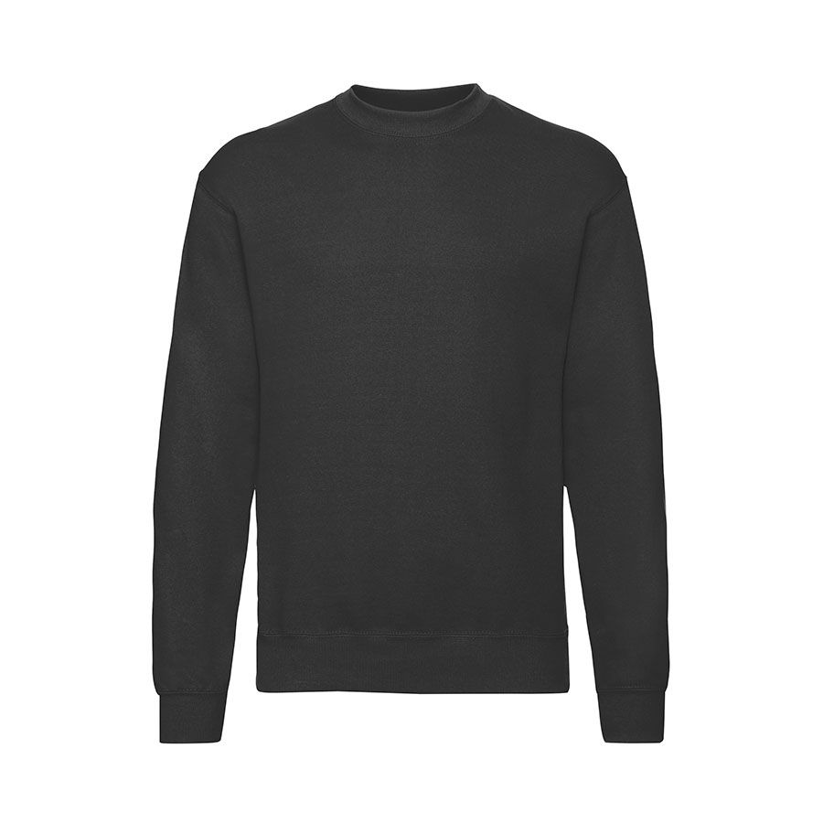Свитшот с начесом CLASSIC SET-IN SWEAT 280 черный 3XL - фото 1