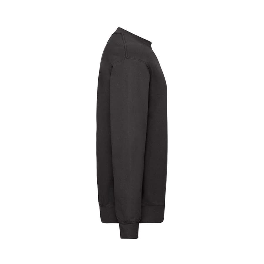 Свитшот с начесом CLASSIC SET-IN SWEAT 280 черный L - фото 4