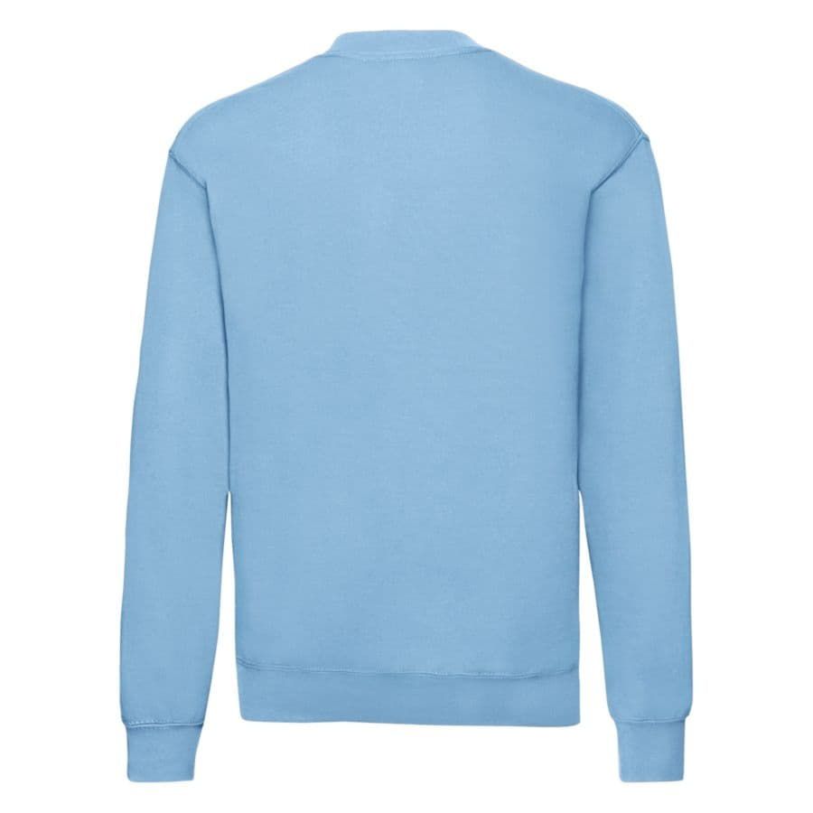Свитшот с начесом CLASSIC SET-IN SWEAT 280 голубой L - фото 2