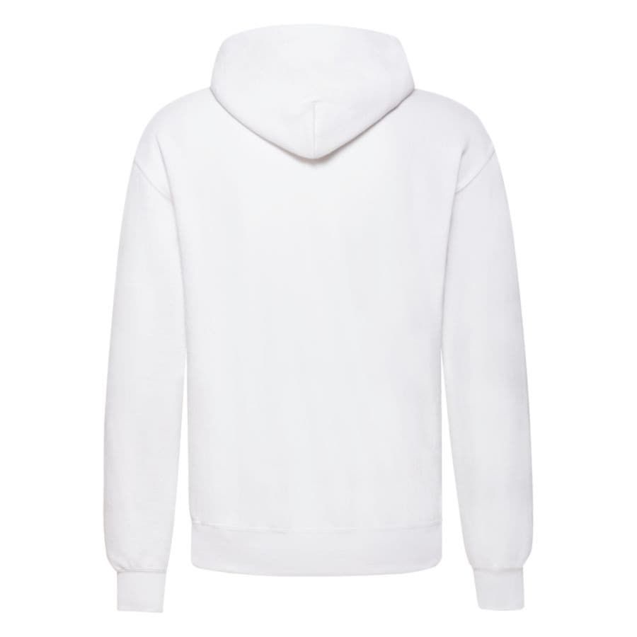 Толстовка с начесом CLASSIC HOODED SWEAT 280 белый M - фото 2