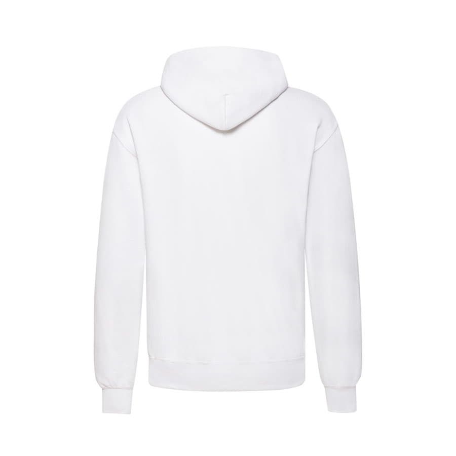 Толстовка с начесом CLASSIC HOODED SWEAT 280 белый XL - фото 9