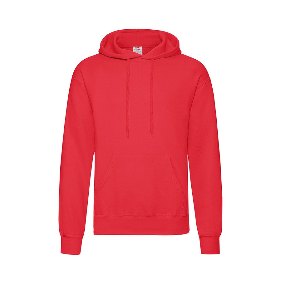 Толстовка с начесом CLASSIC HOODED SWEAT 280 красный XXL - фото 1