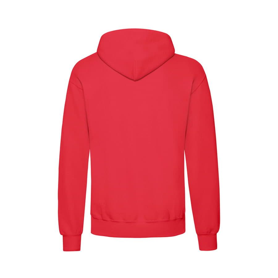Толстовка с начесом CLASSIC HOODED SWEAT 280 красный 2XL - фото 6