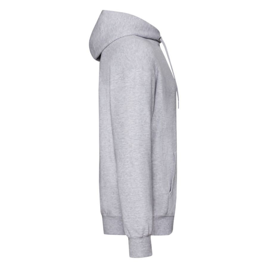 Толстовка с начесом CLASSIC HOODED SWEAT 280 серый меланж L - фото 3