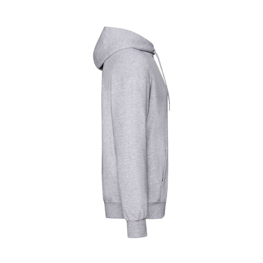 Толстовка с начесом CLASSIC HOODED SWEAT 280 серый меланж 4XL - фото 8