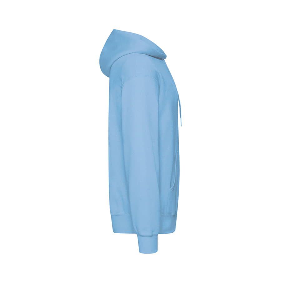 Толстовка с начесом CLASSIC HOODED SWEAT 280 голубой S - фото 5