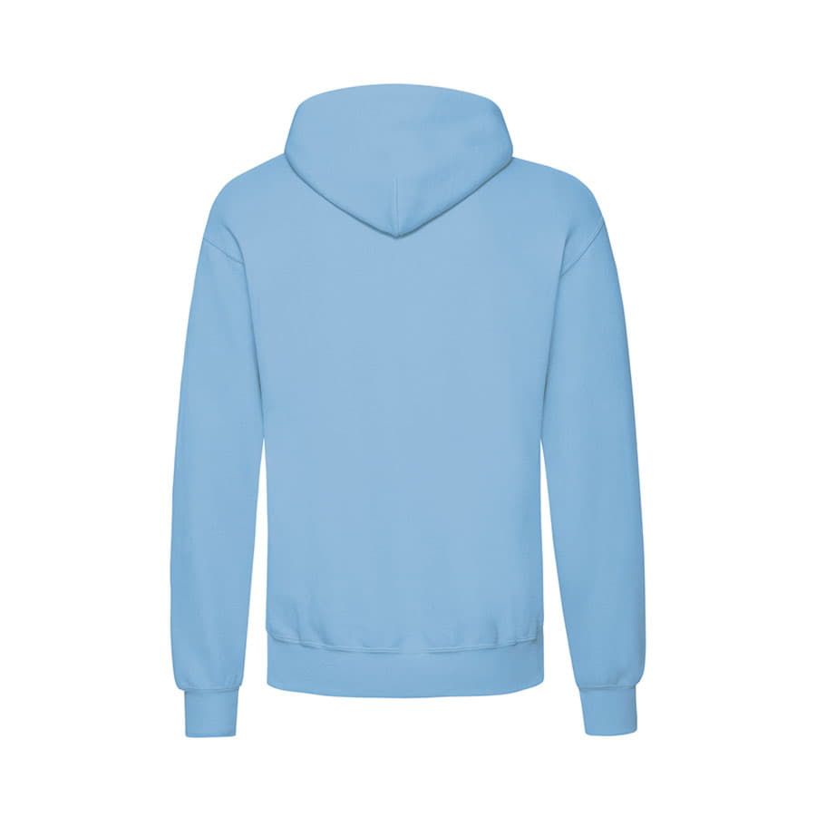 Толстовка с начесом CLASSIC HOODED SWEAT 280 голубой 3XL - фото 6