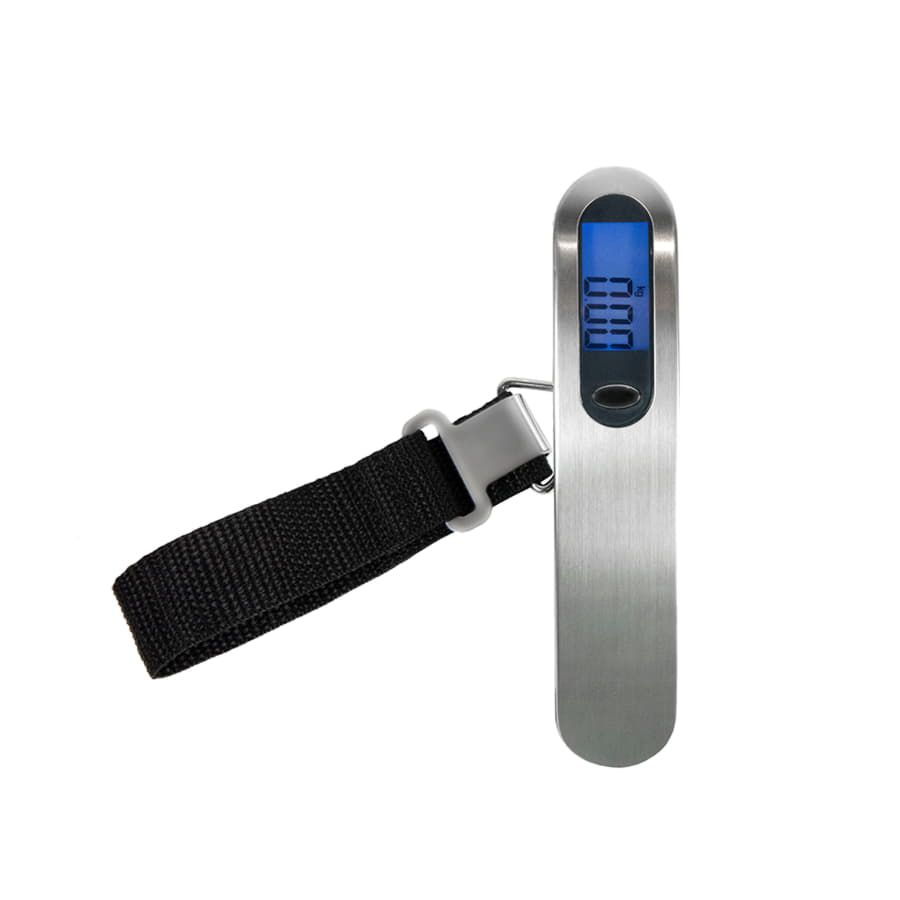 Весы дорожные 'Scale" 14,5*3  см; пластик, металл, серебро - фото 3