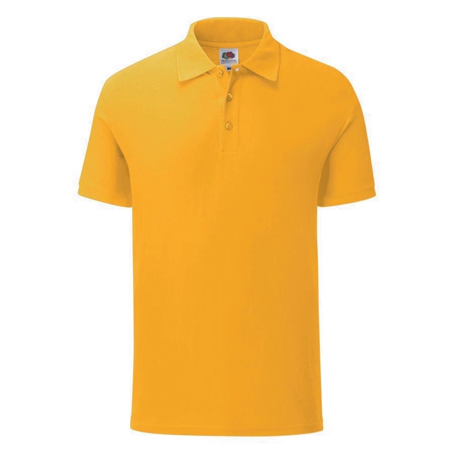 Поло мужское ICONIC POLO 180 желтый 3XL - фото 1