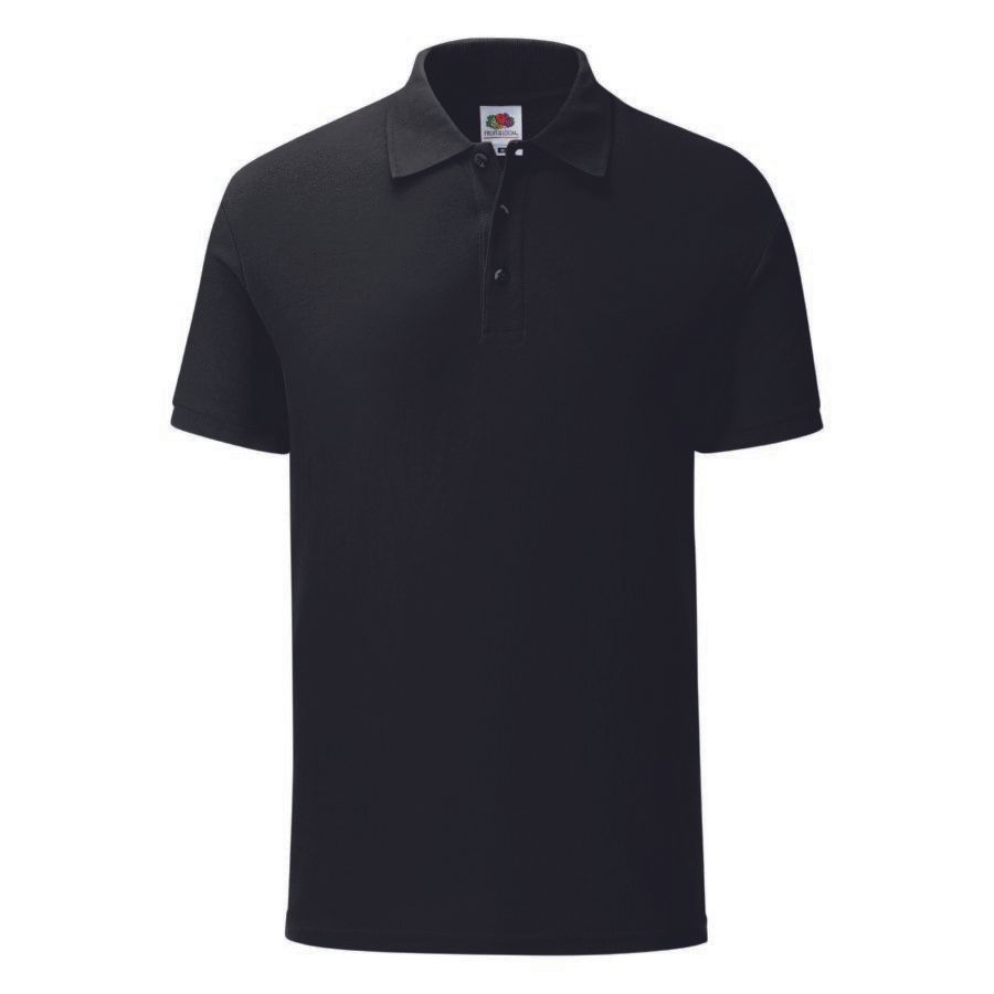 Поло мужское ICONIC POLO 180 черный M - фото 1