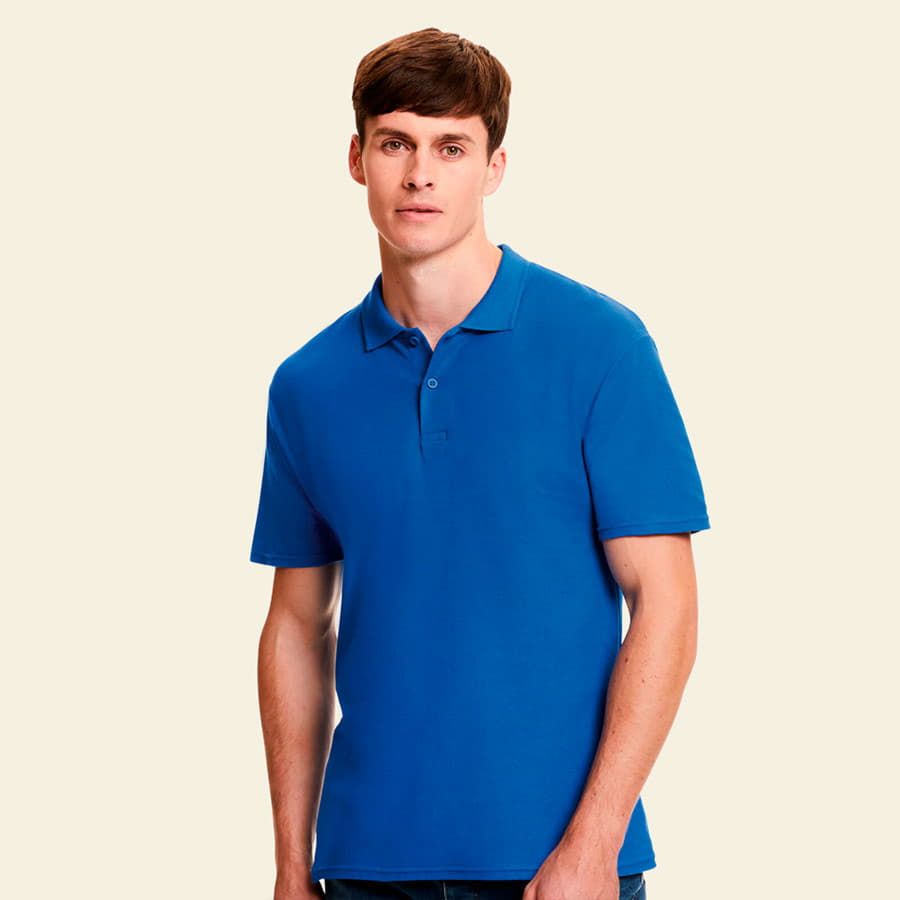 Рубашка поло мужская ORIGINAL POLO 185 ярко-синий S - фото 10