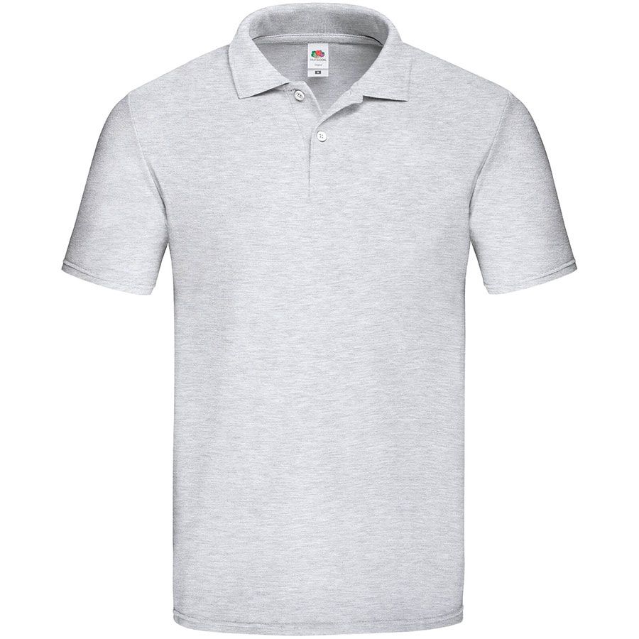 Рубашка поло мужская ORIGINAL POLO 185 серый меланж S - фото 1