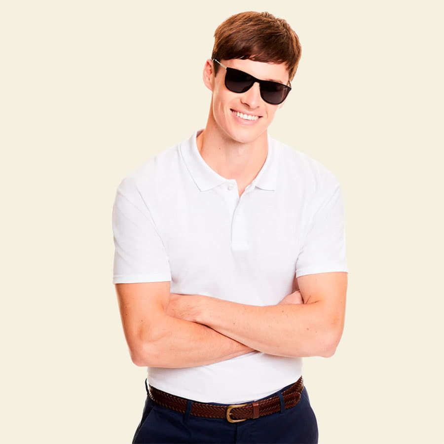 Рубашка поло мужская ORIGINAL POLO 185 темно-синий 3XL - фото 3