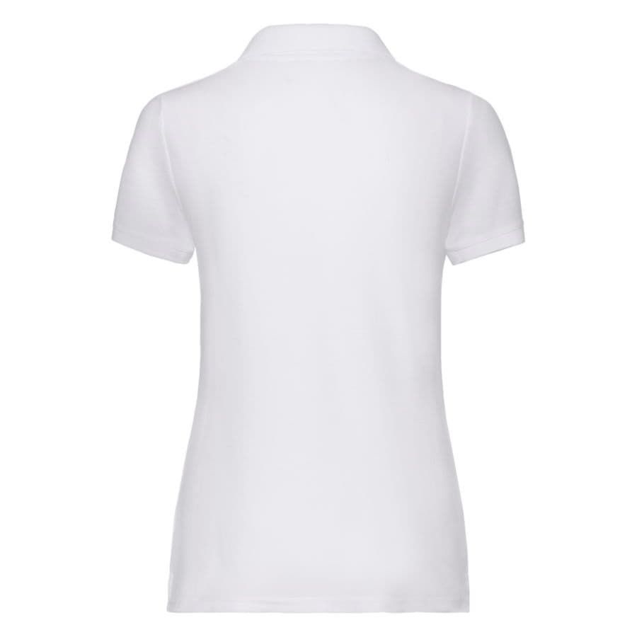 Поло женское 65/35 POLO LADY-FIT 180 белый L - фото 4