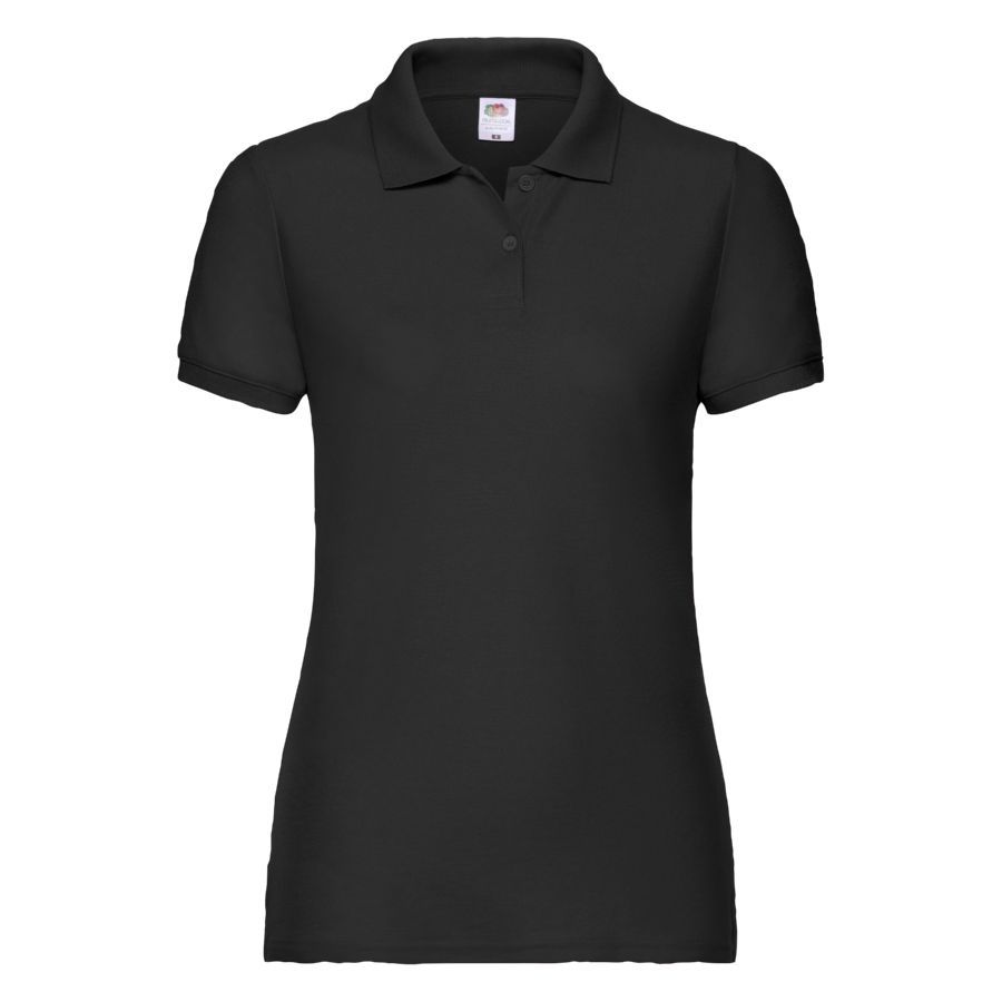 Поло женское 65/35 POLO LADY-FIT 180 черный L - фото 1