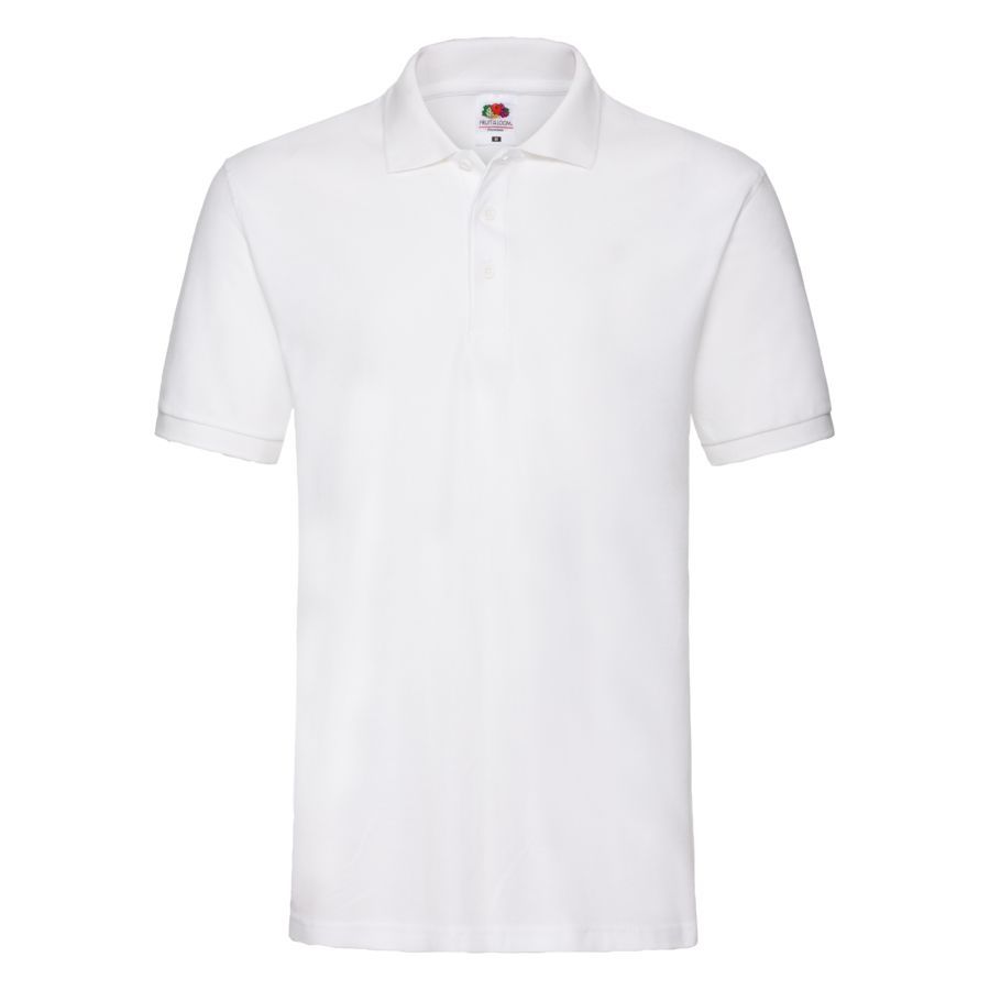 Поло мужское PREMIUM POLO 180 белый S - фото 1